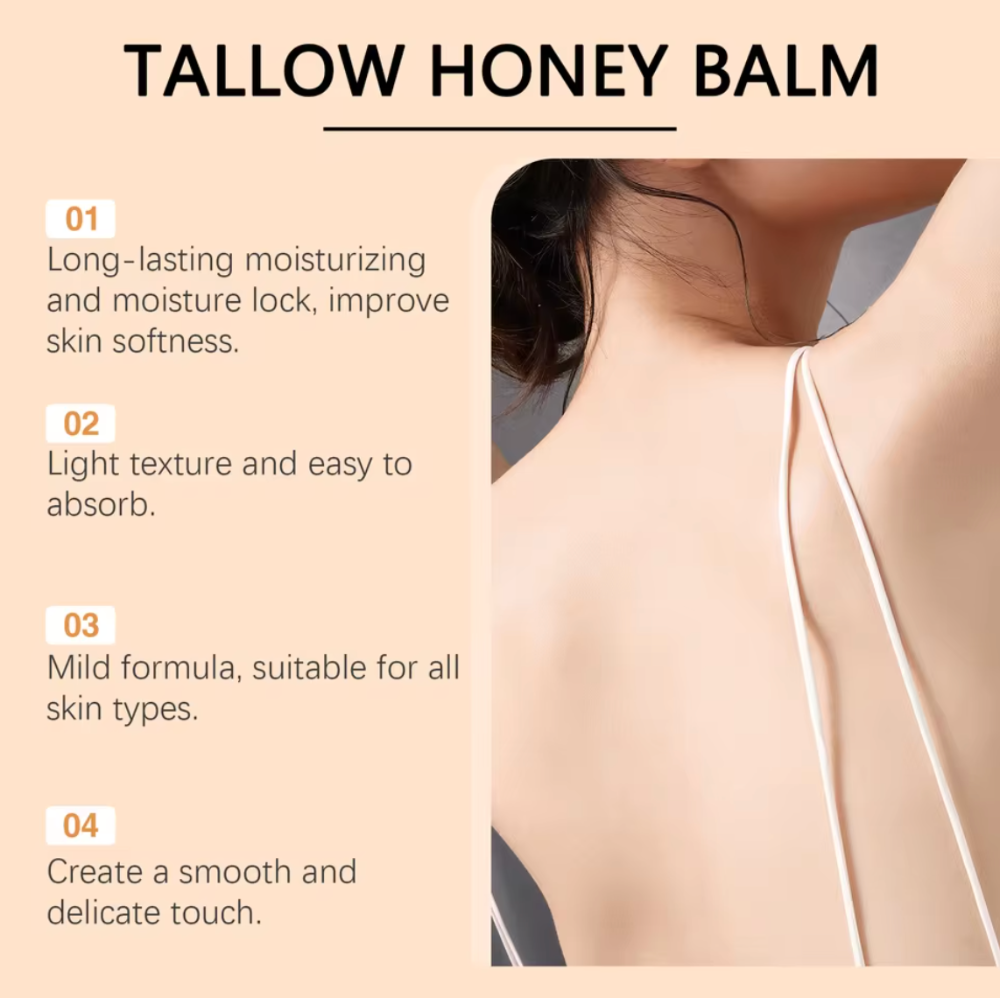 Lomelia Honey Beef Tallow Balm